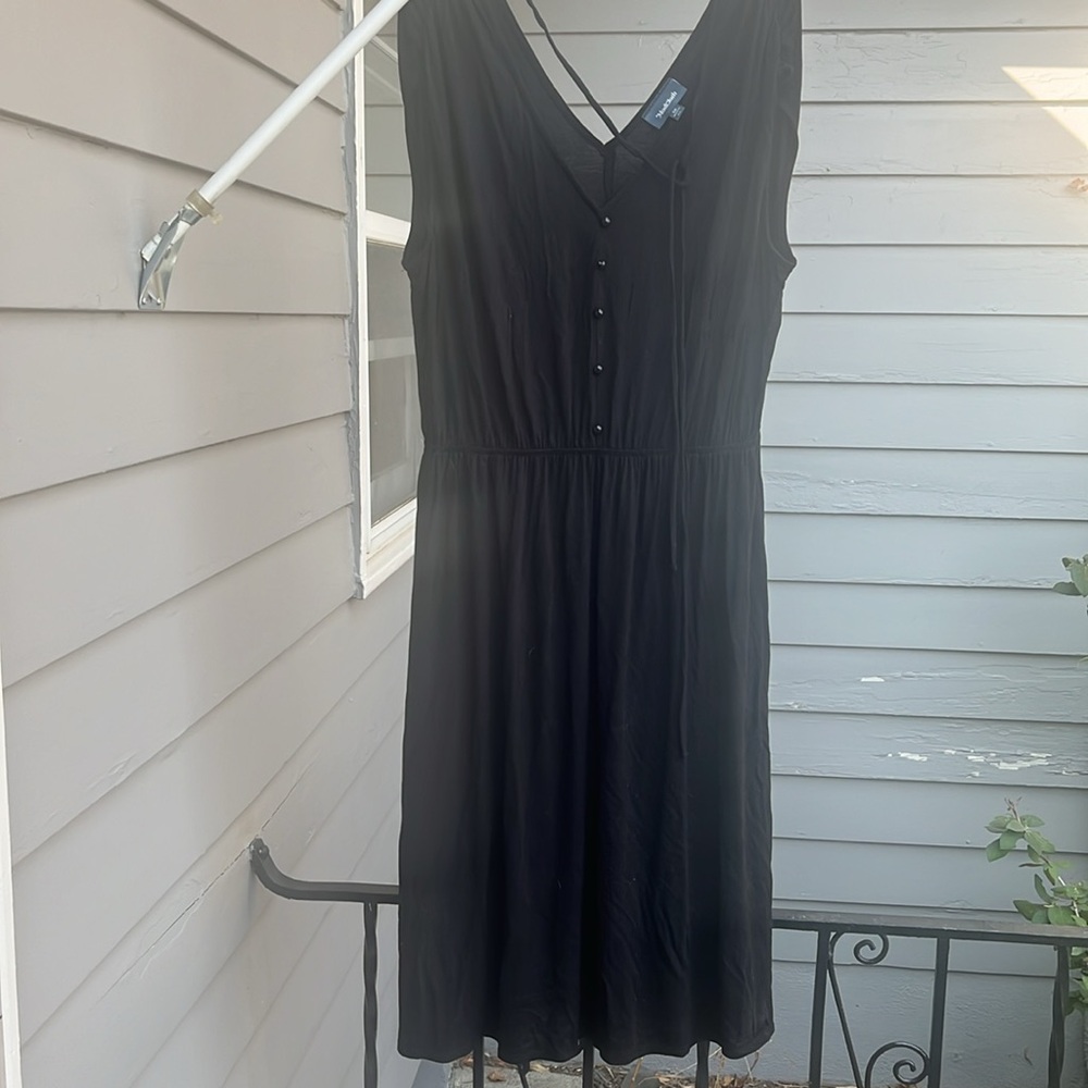 New ModCloth button midi dress 1x - Picture 3 of 5